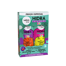 Salon Line kit Hidra Kids Cachinhos  Shampoo y Acondicionador 300ml