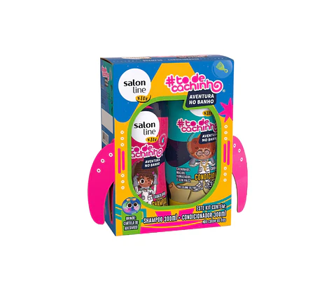 Kit Shampoo y  Acondicionador #todecachinho Kids