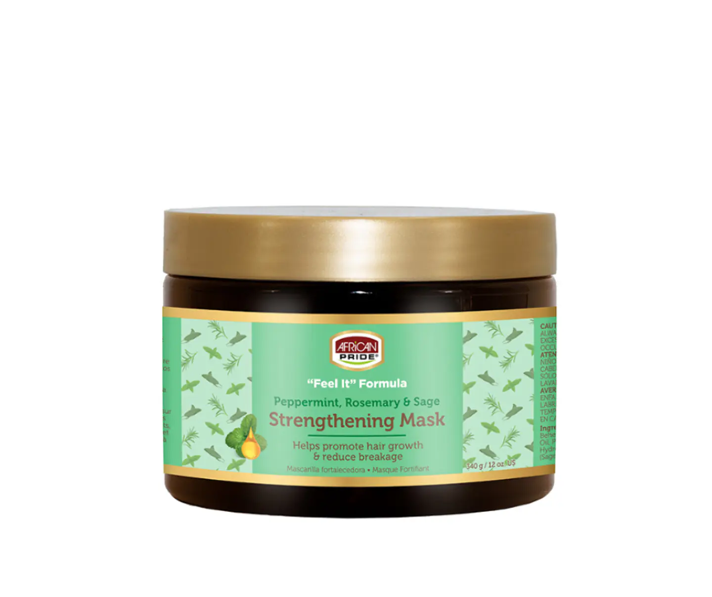 AFRICAN PRIDE Mascarilla Fortalecedor  feel it 1