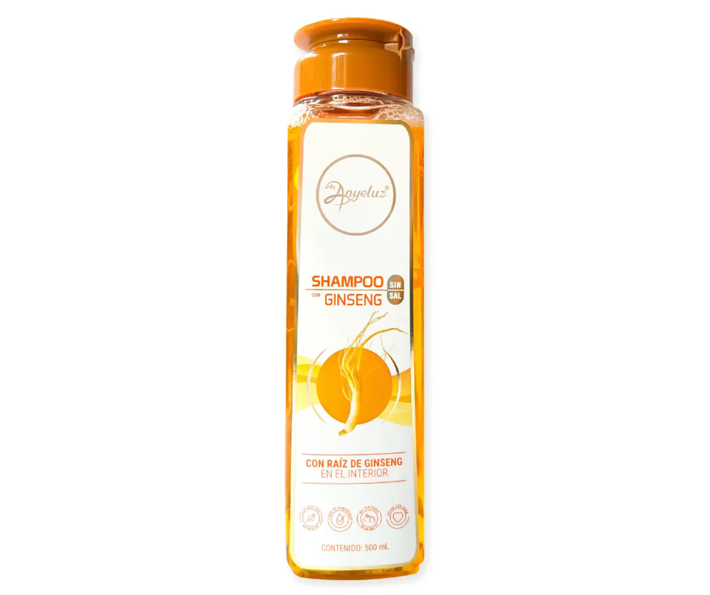 ANYELUZ Shampoo Ginseng 500ML 1