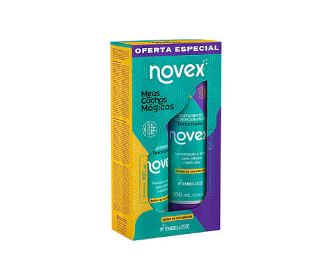 Novex Meus Cachos Kit Shampoo y Acondicionador