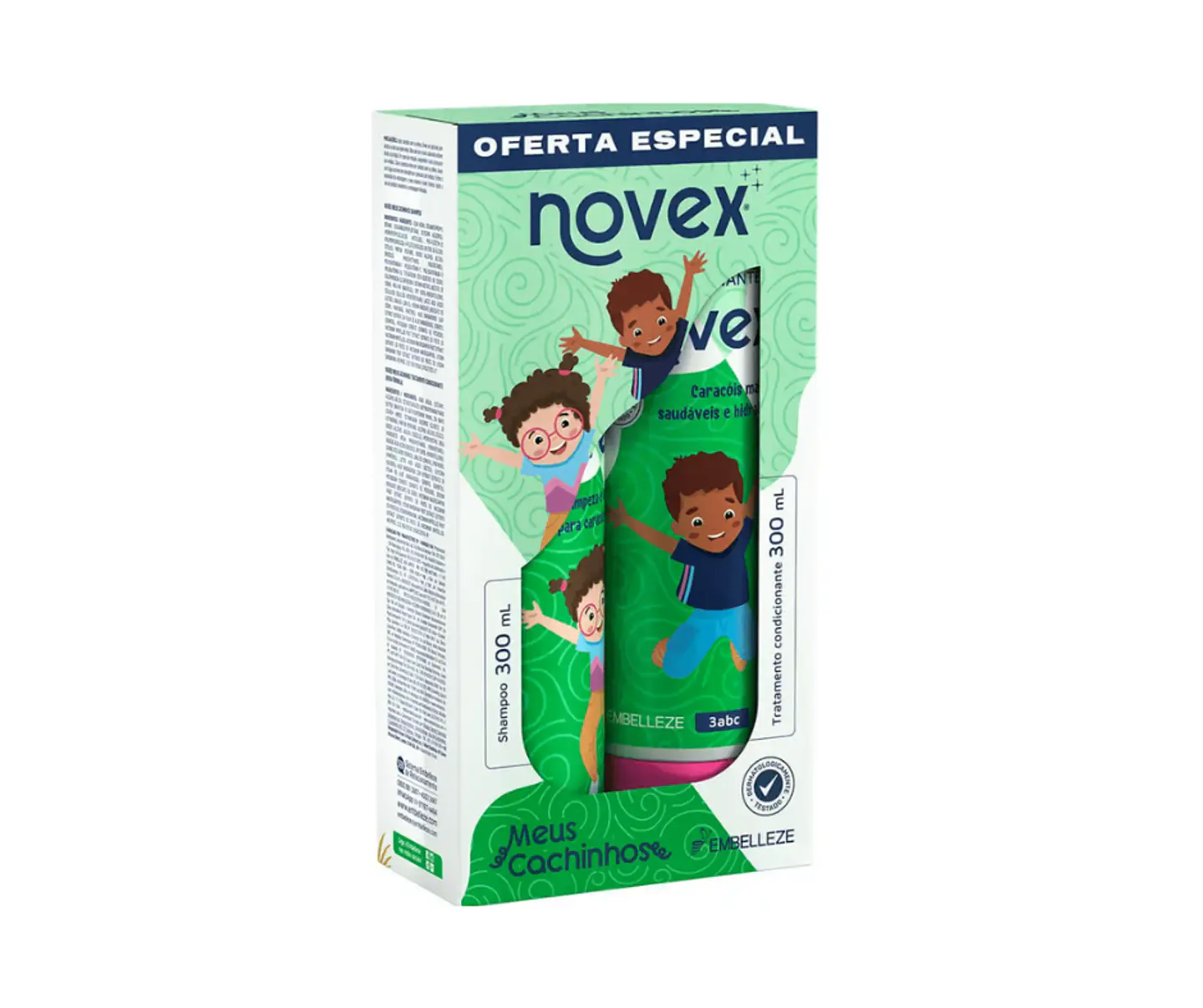 Novex Meus Cachinhos Kit Shampoo y Acondicionador  1