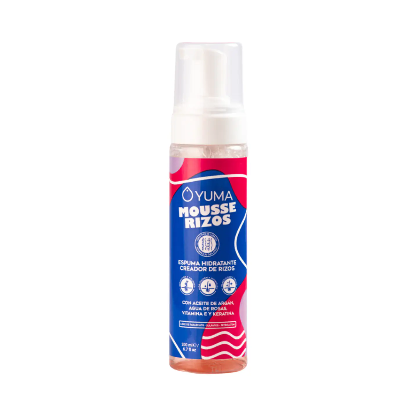 Yuma Mousse Rizos Espuma 200ml 1