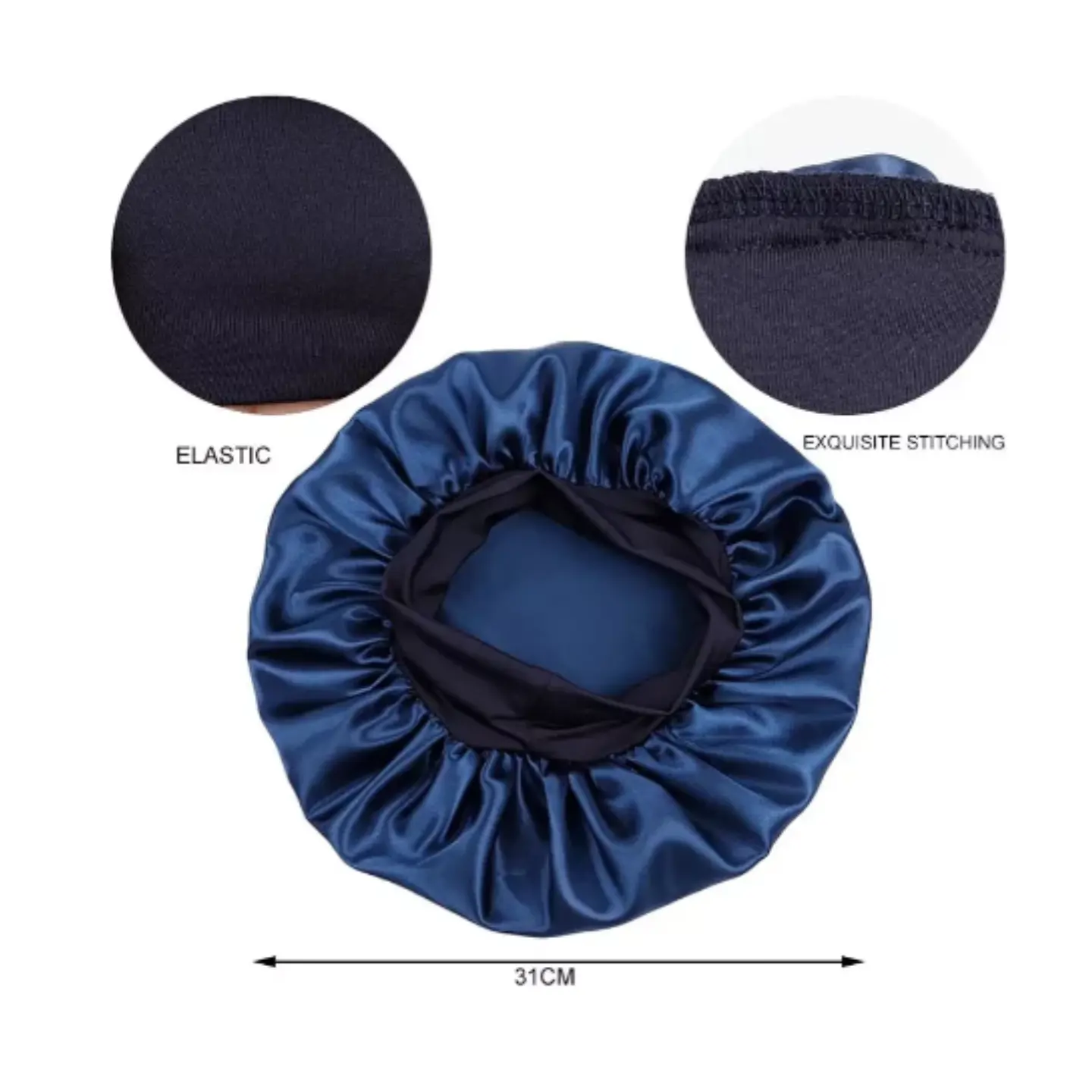 Gorro saten sencillo  1