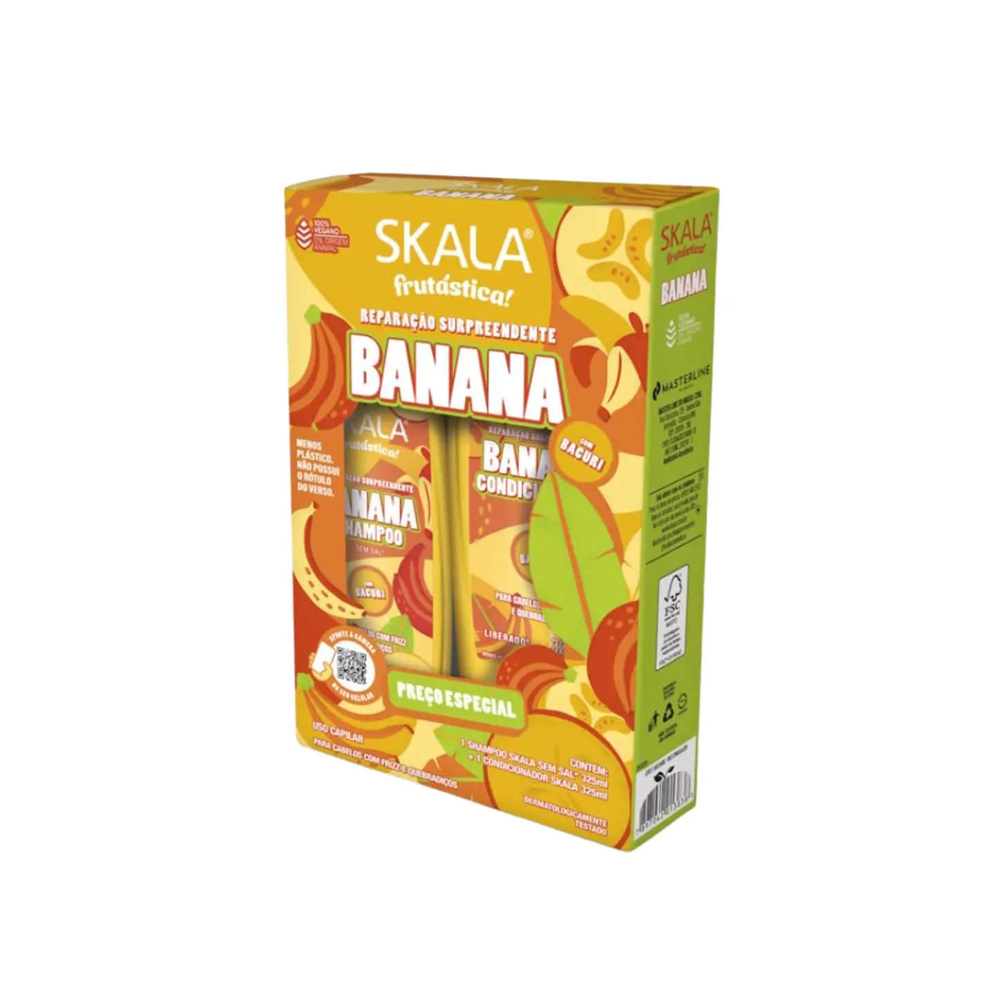 Skala Kit Shampoo y Acondionador Banana  1