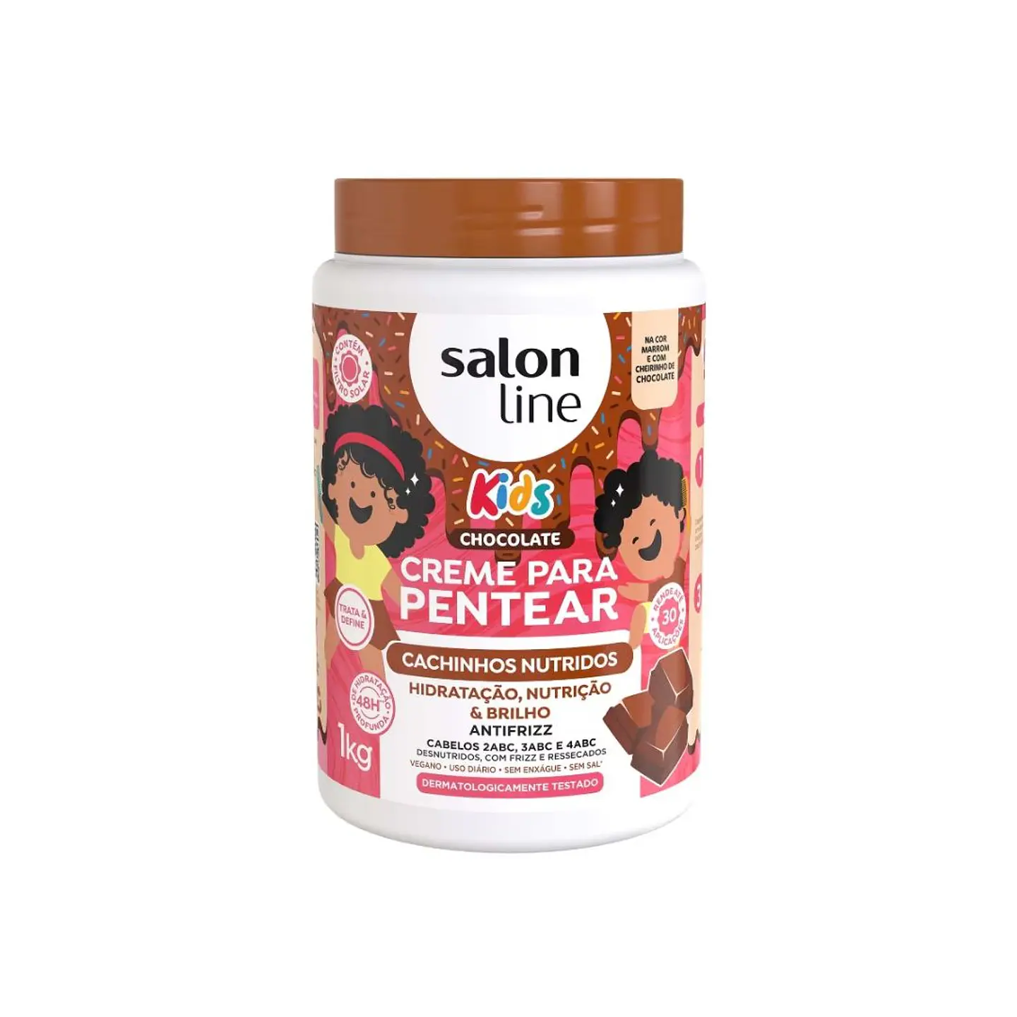 Salon Line Crema de Peinar Chocolate 1