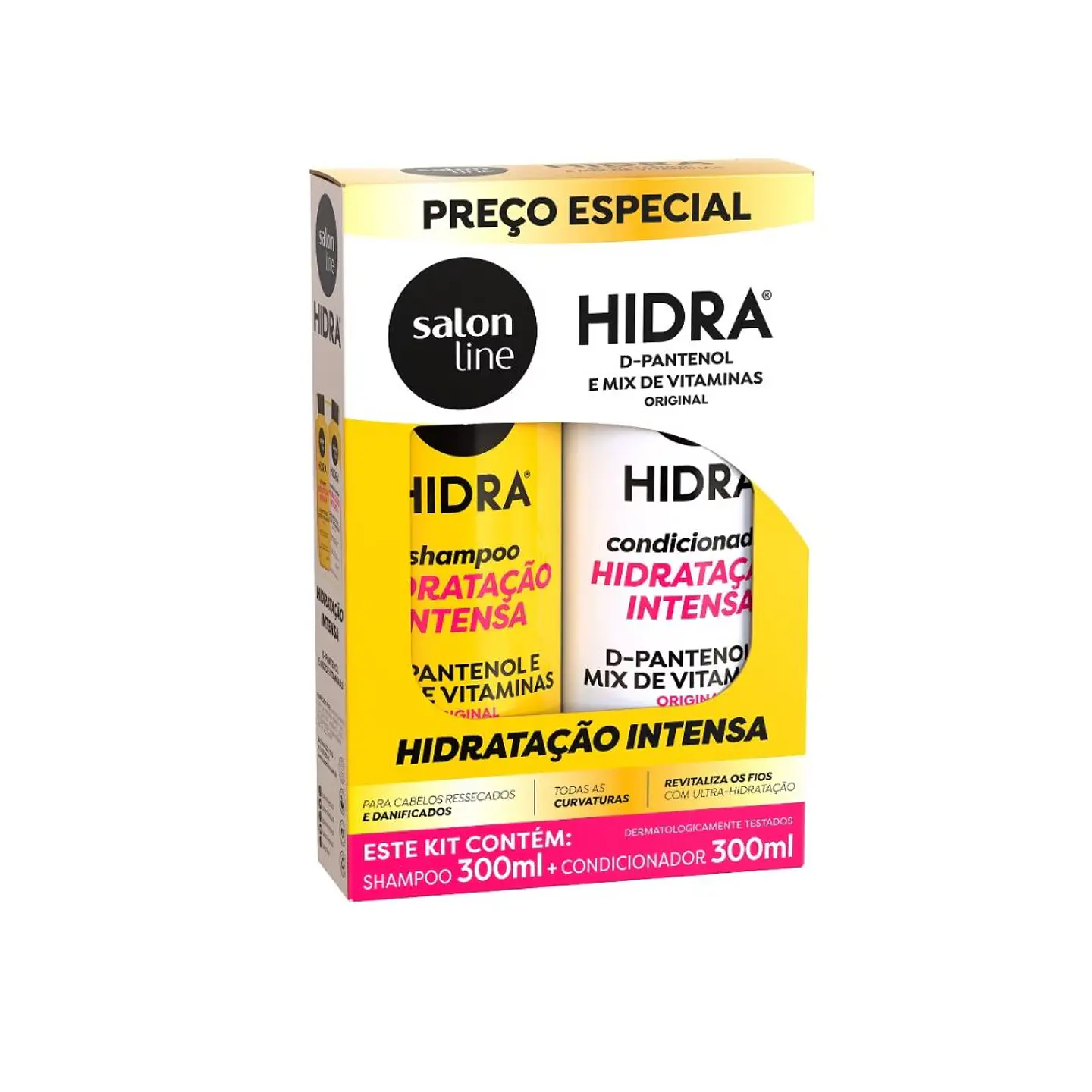 salon line Hidra Kit Shampoo y Acondicionador Hidratación Intensa 300ml 1