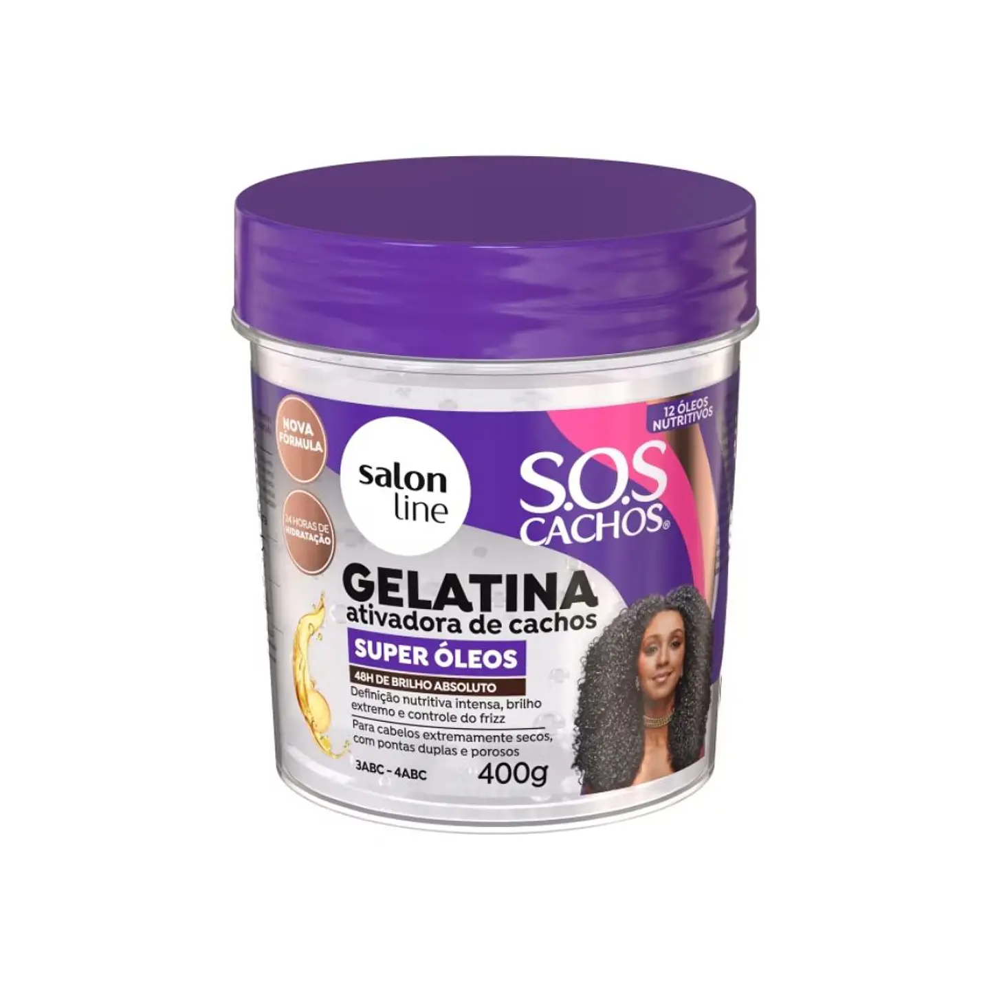 Salon line Gelatina Activadora super oleos 400g 1