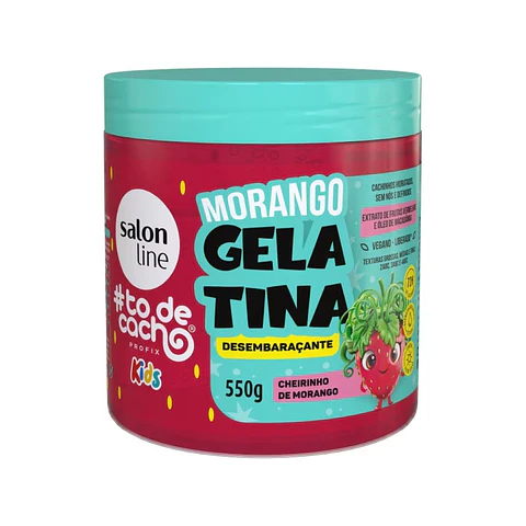 Salon Line  Gelatina Fresa  / Morango 550g