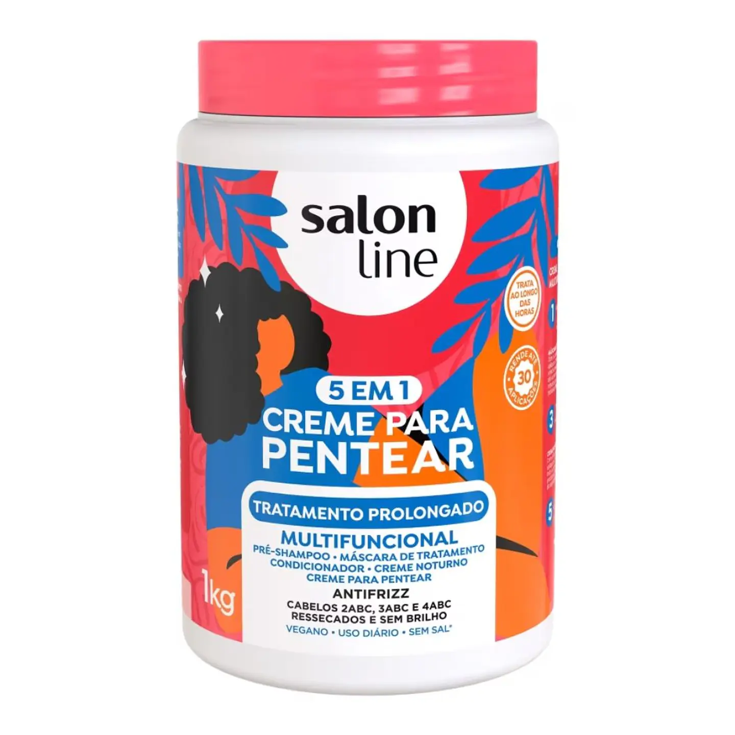 Salon Line Crema de peinar 5 en 1 tratamiento prolongado 1