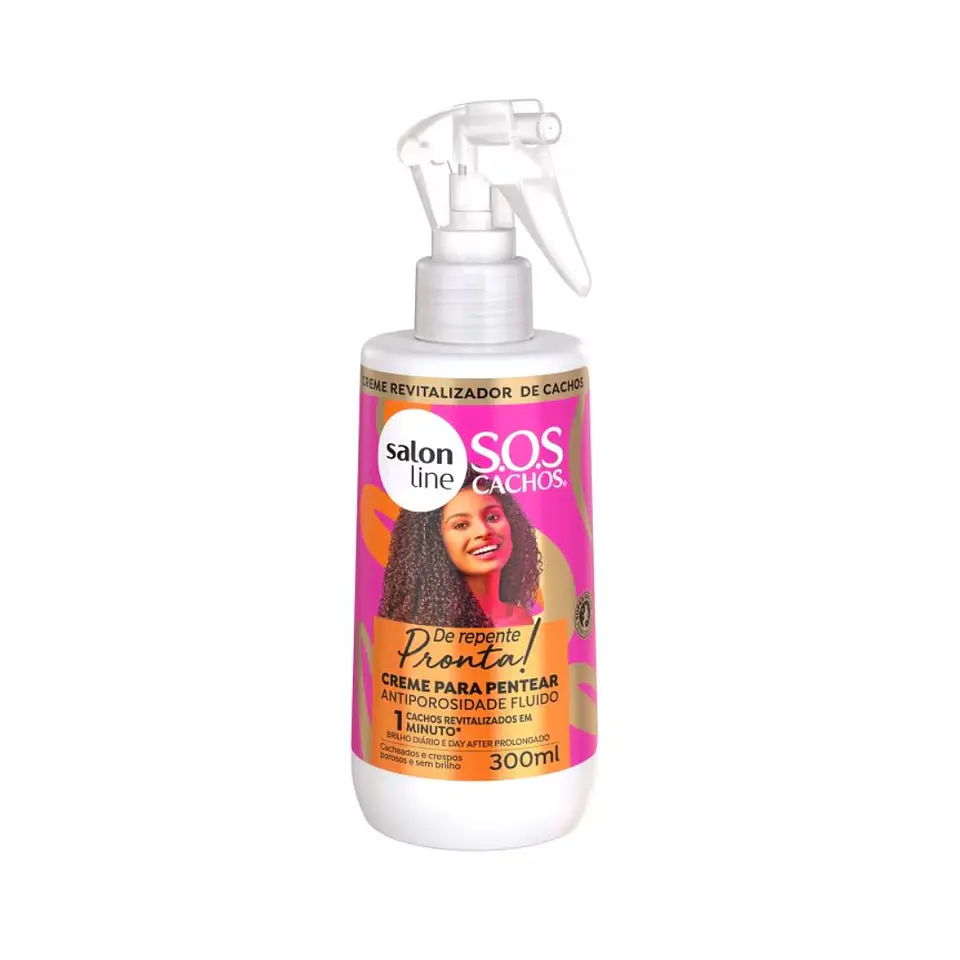 Salon Line Crema de peinar Fluida SOS CACHOS 1