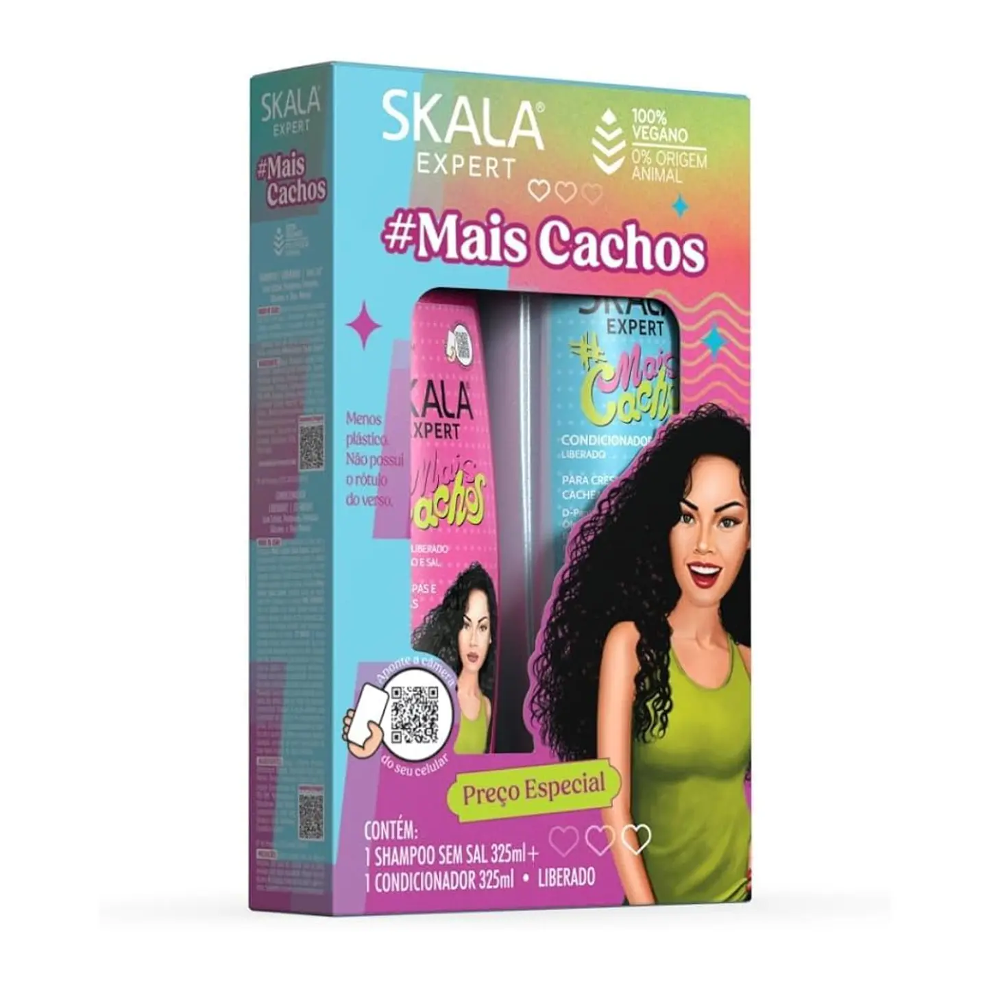 skala Kit Shampoo y acondiocionador  Mais cachos  1