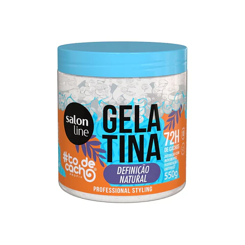 SALON LINE GELATINA DEFINICION NATURAL 550G