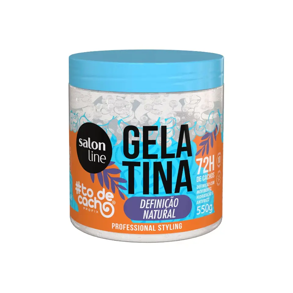 SALON LINE GELATINA DEFINICION NATURAL 550G 1