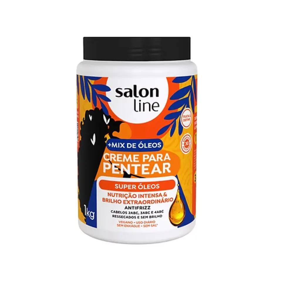 Salon Line Super Oleos Crema de peinar 1 Kilo 1