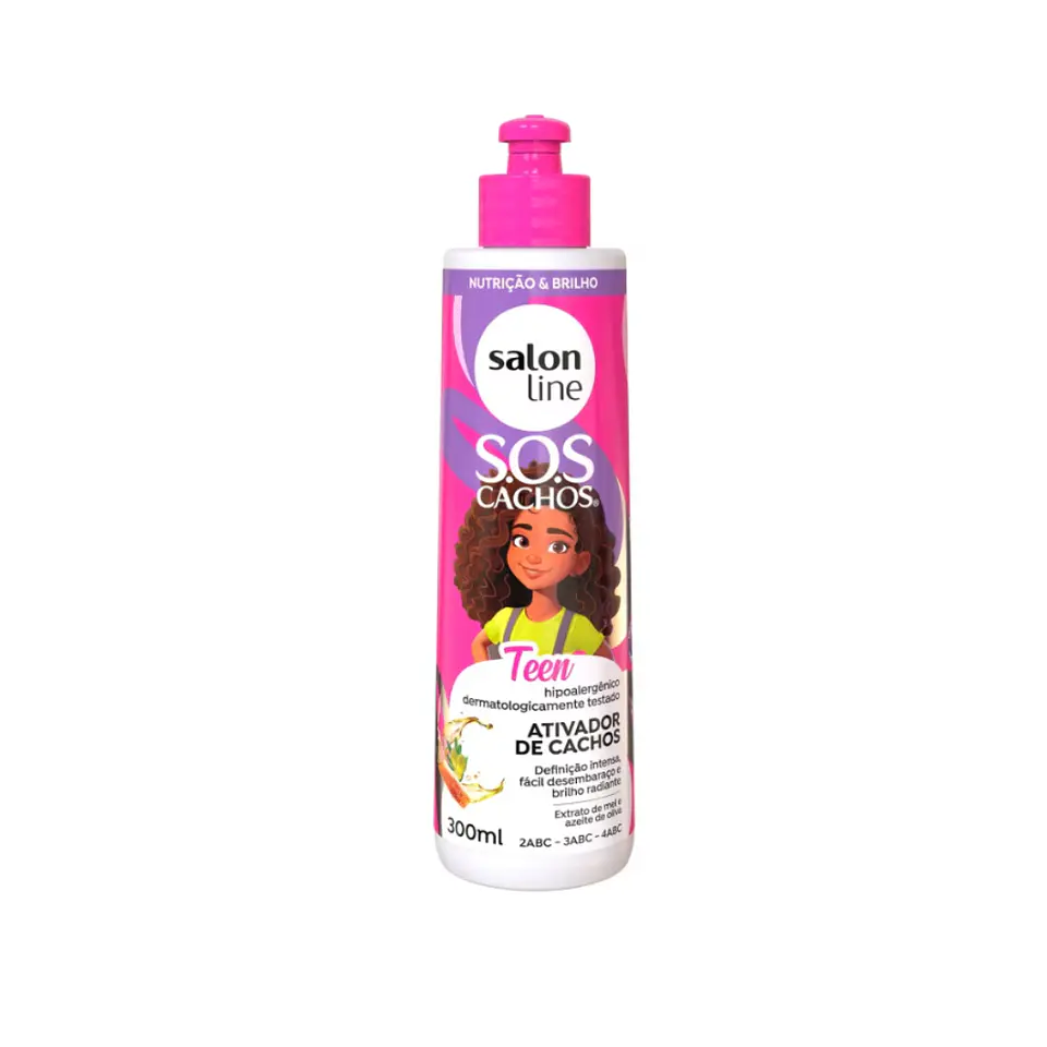 Salon line activador de cachos sos TEEN  1