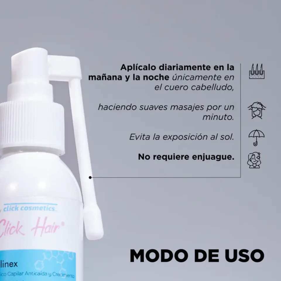 Click Hair  Tonico Anticaida Pelinex  2