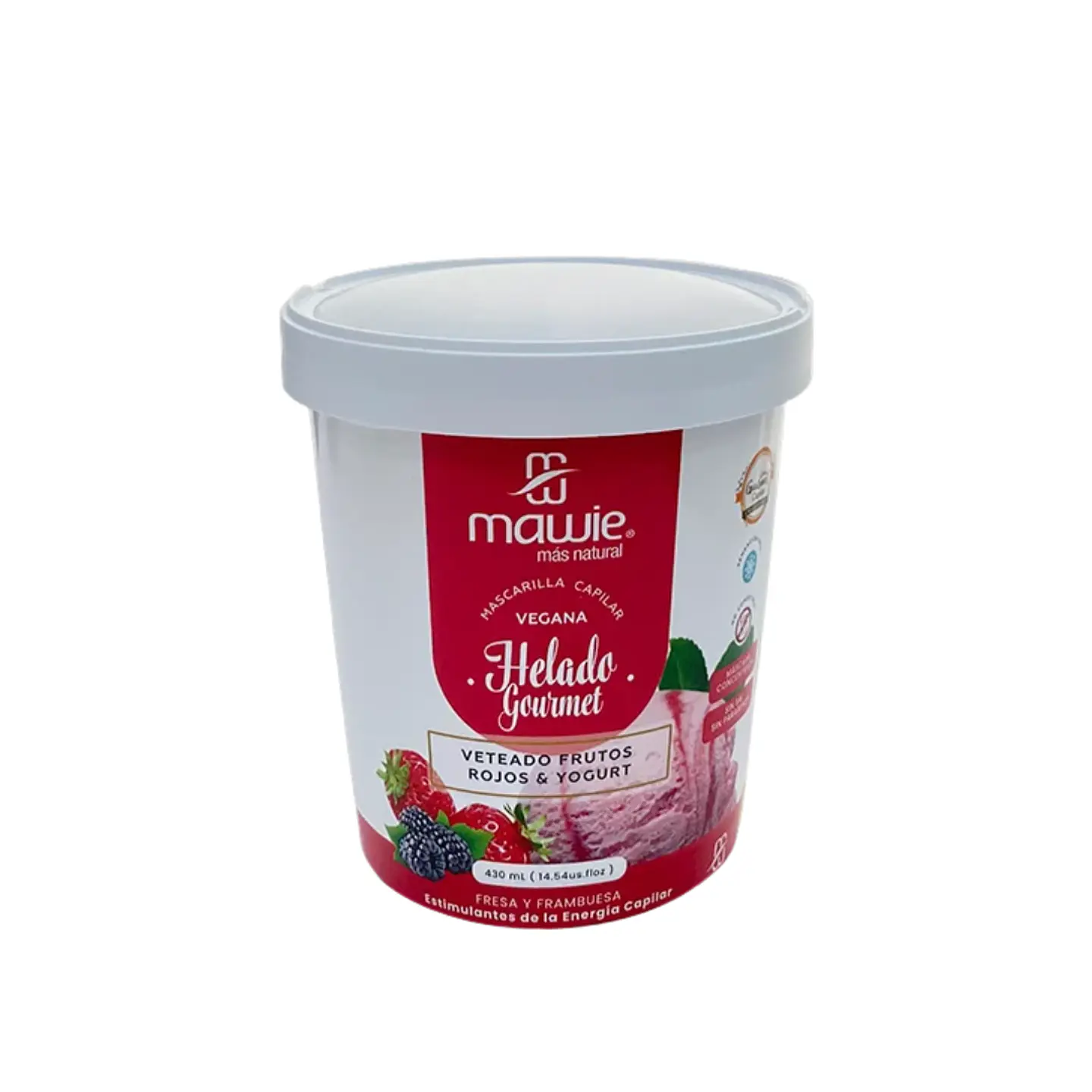 Helado Capilar Frutos Rojos Mawie x 430ml 1