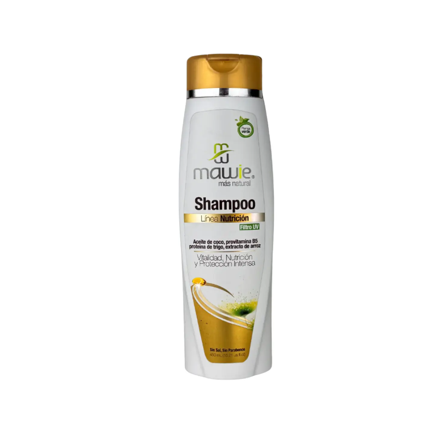 Shampoo Nutrición Mawie x 450ml 1