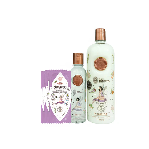 Kit de keratina evolución 1litro - 8 personas (grande)