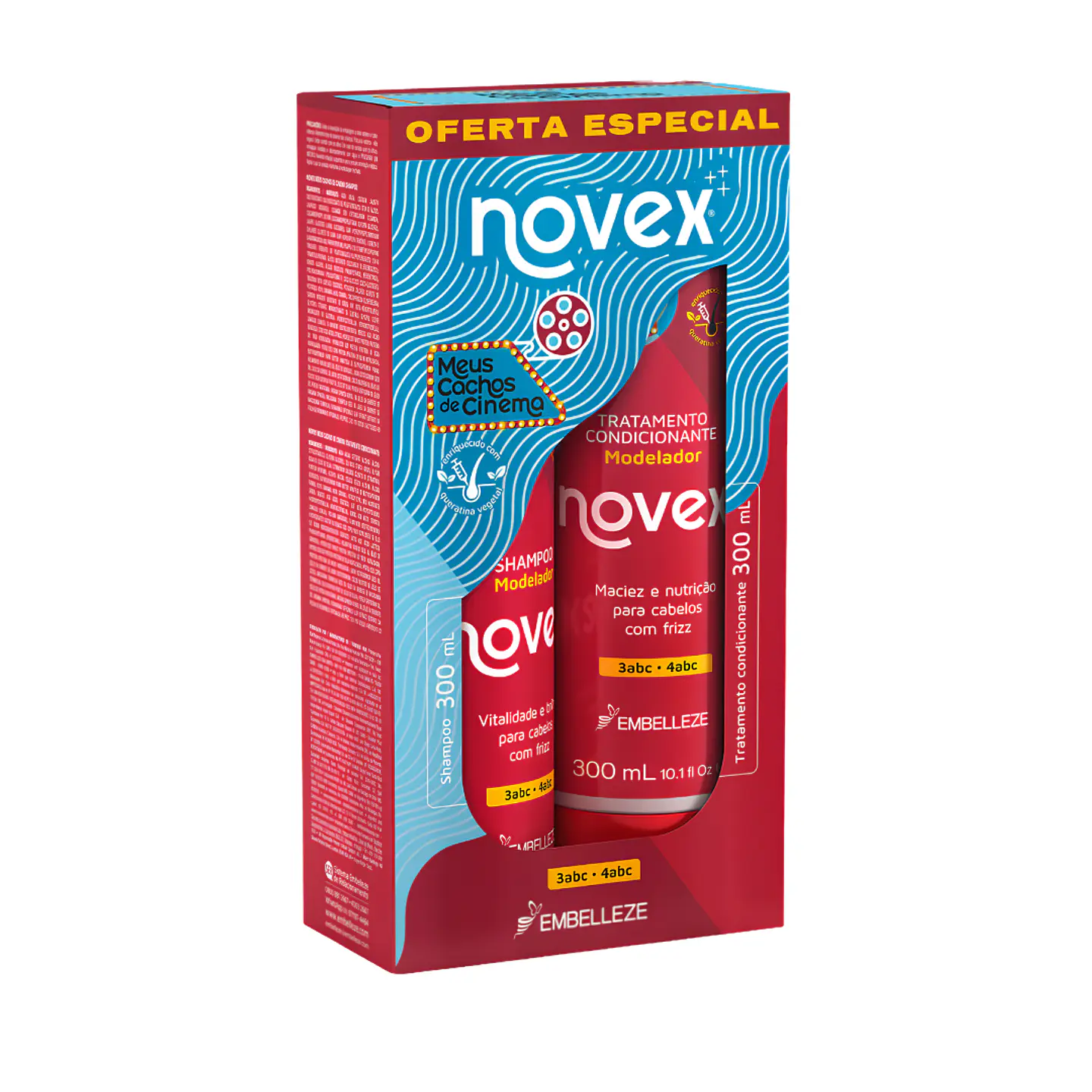 Novex Cinema Kit Shampoo y Acondicionador 1