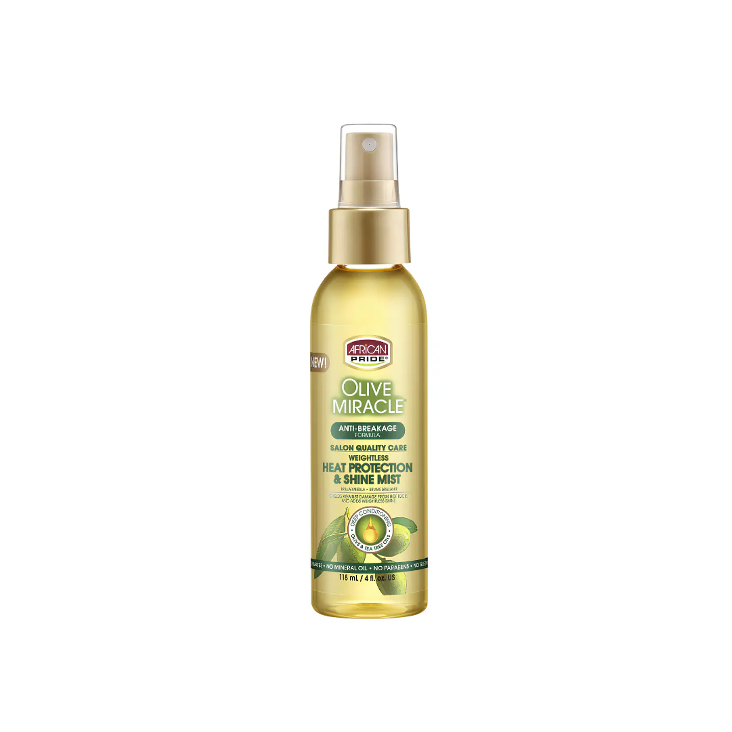 African pride  termoprotector Heat ptotection Spray OLIVA MIRACLE  1