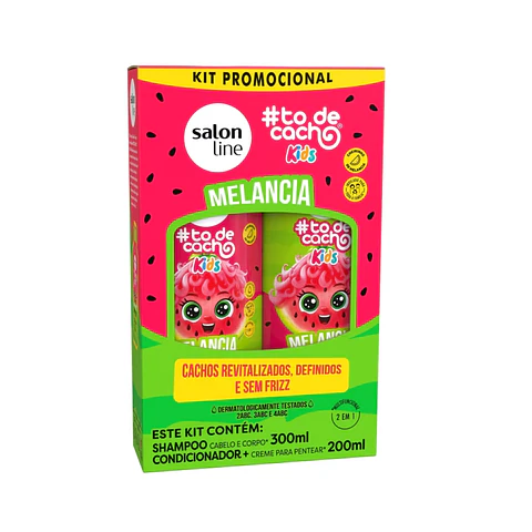Salon Line kit Melancia  Shampoo y Acondicionador 300ml