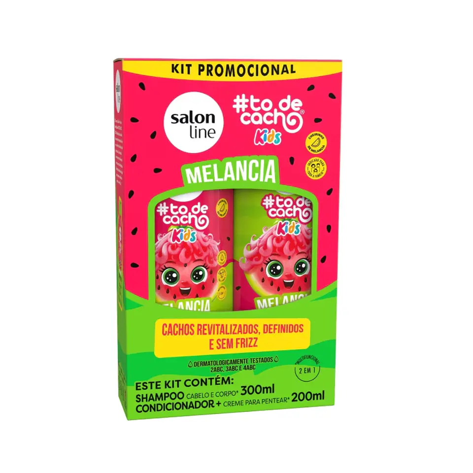 Salon Line kit Melancia  Shampoo y Acondicionador 300ml 1