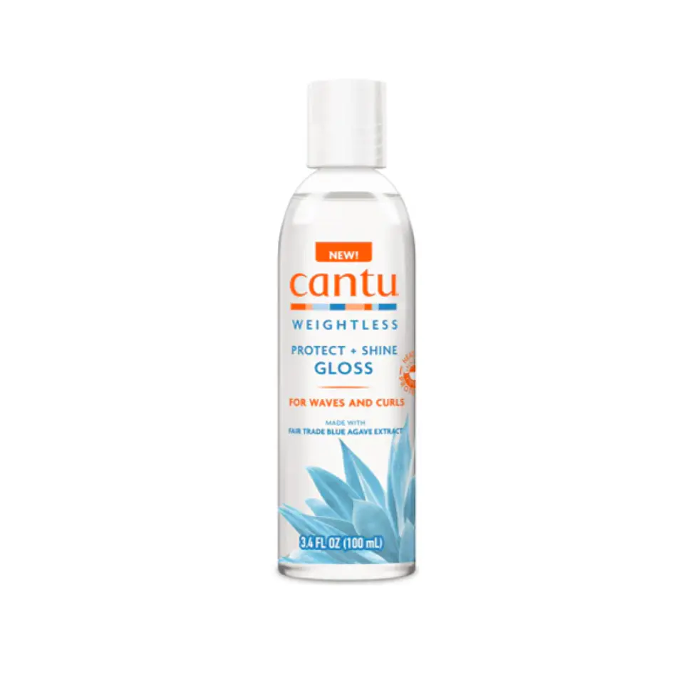 Cantu Shine Hair Gloss for Waves and Curls 100ml 1