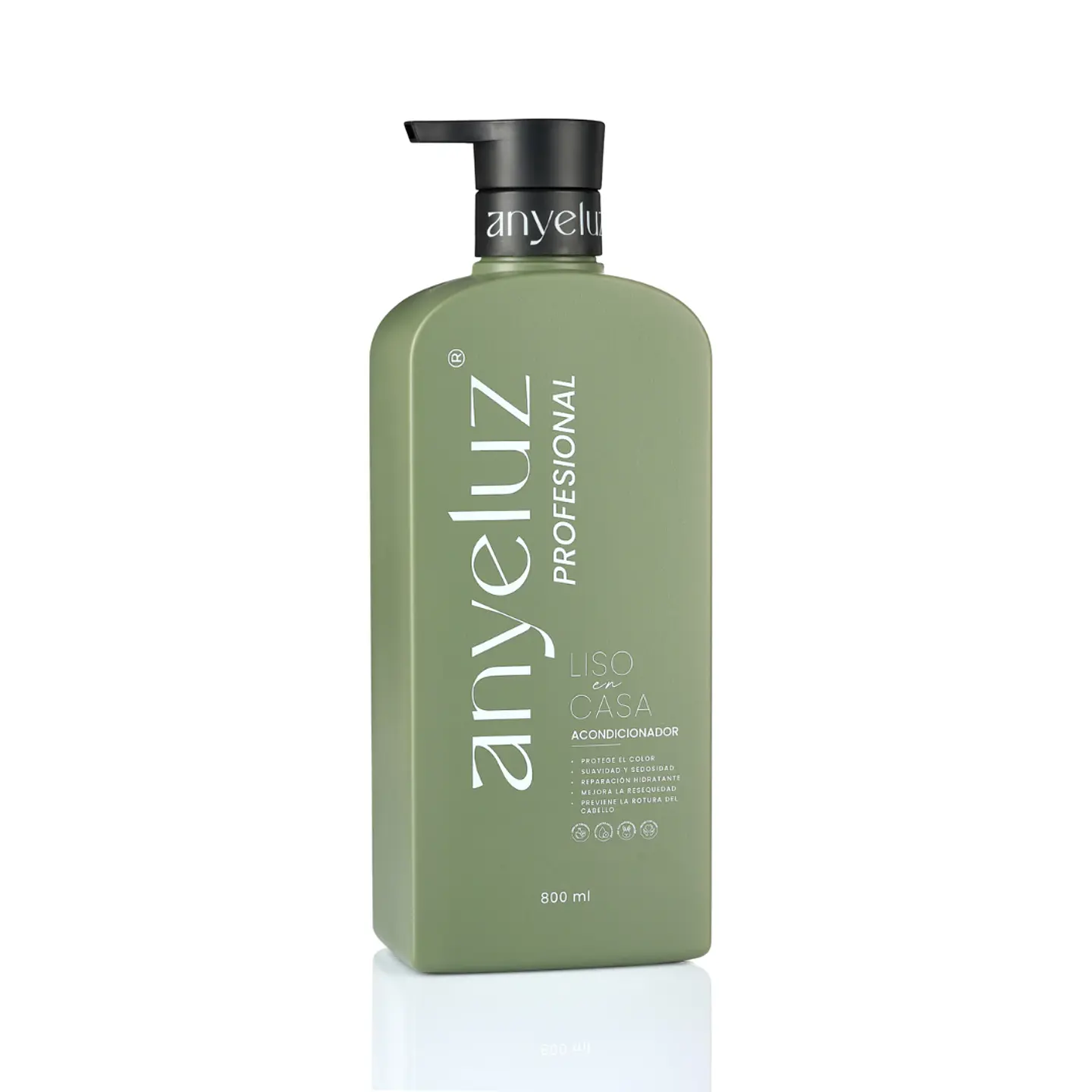 Anyeluz Acondionador Liso en Casa Profesional  800ml 1