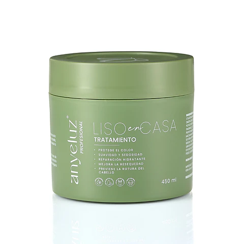 Anyeluz Tratamiento Profesional Liso en Casa  450ml