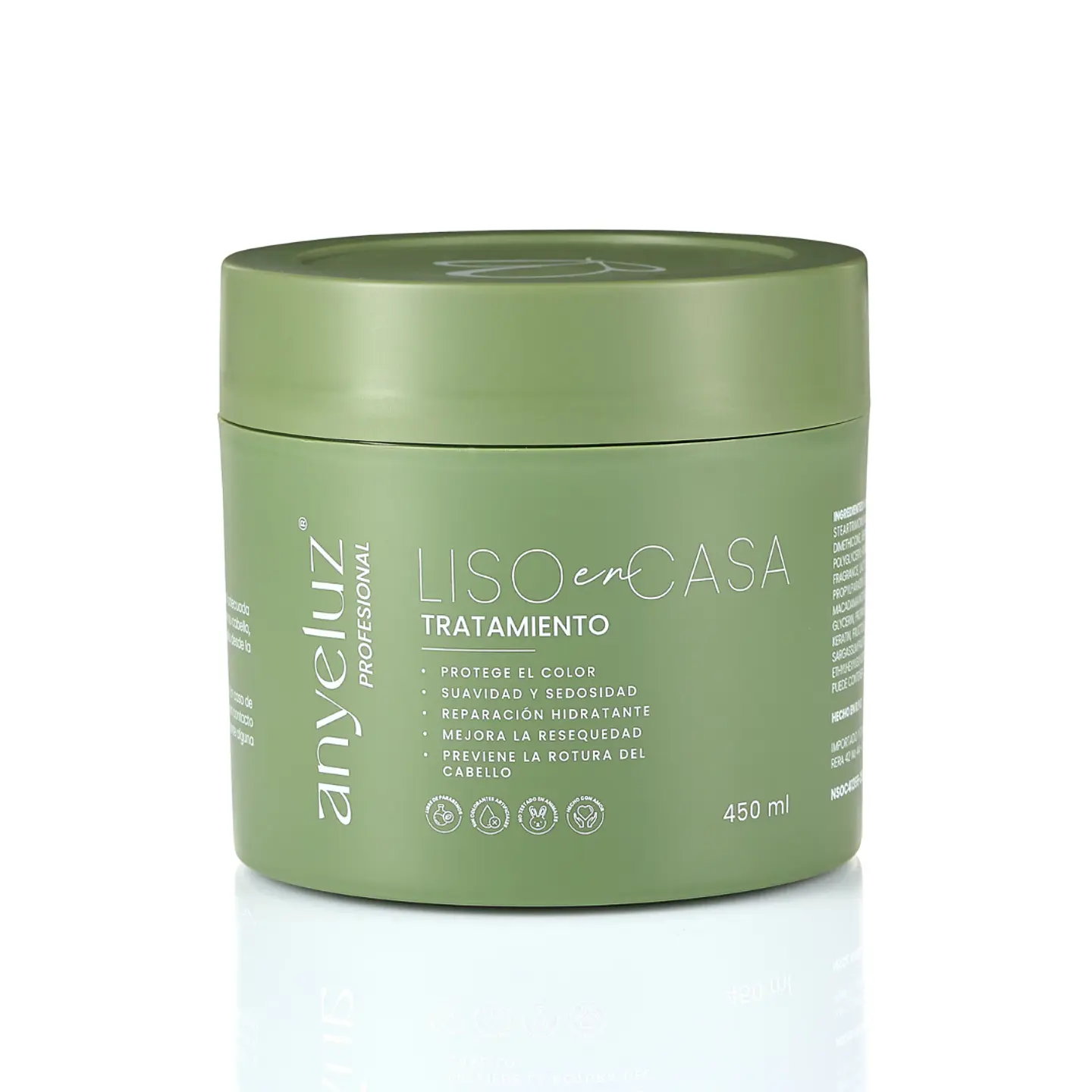 Anyeluz Tratamiento Profesional Liso en Casa  450ml 1