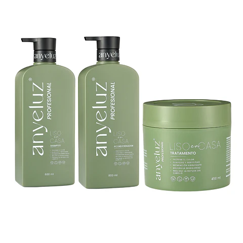Anyeluz Kit Liso en Casa 3 productos 