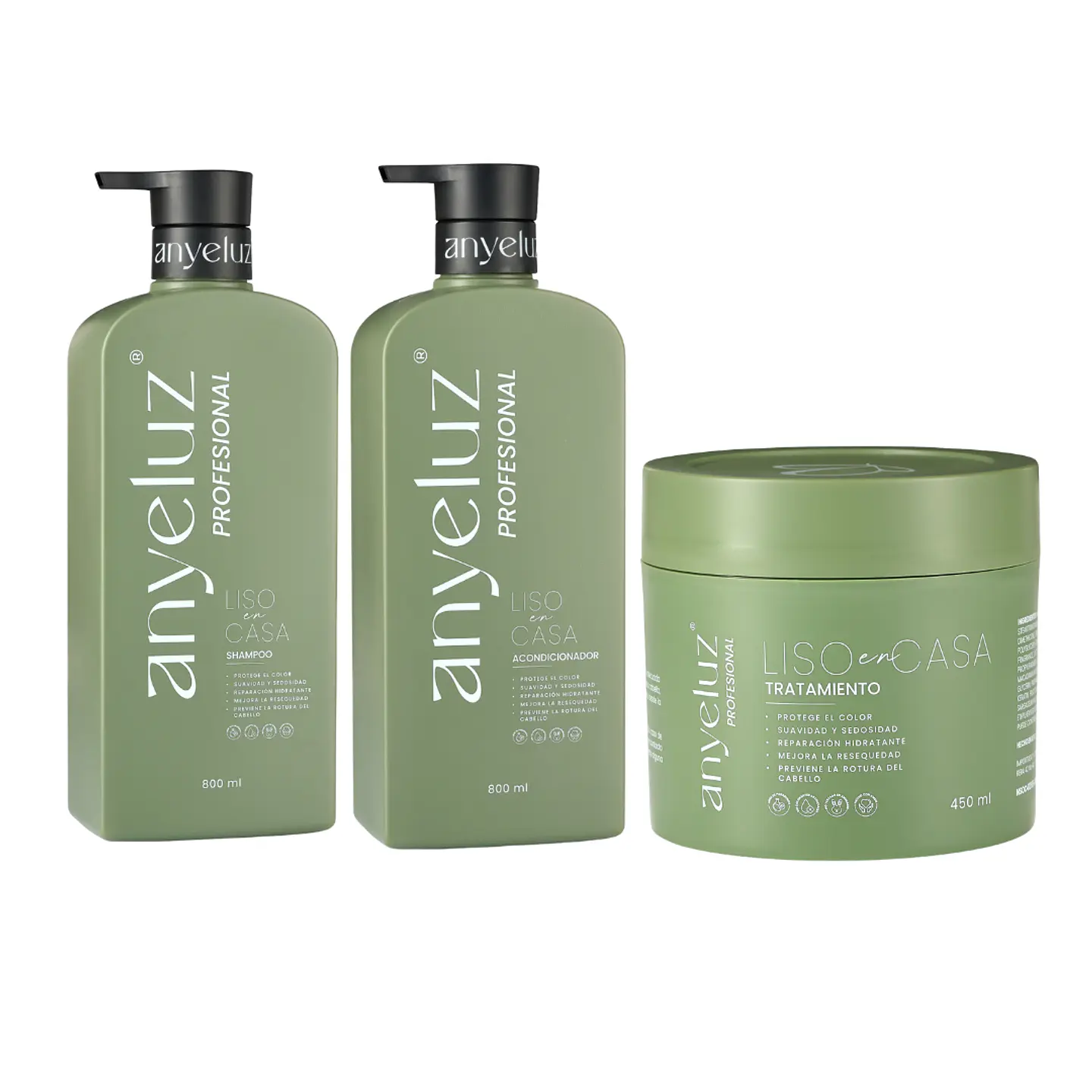 Anyeluz Kit Liso en Casa 3 productos  1