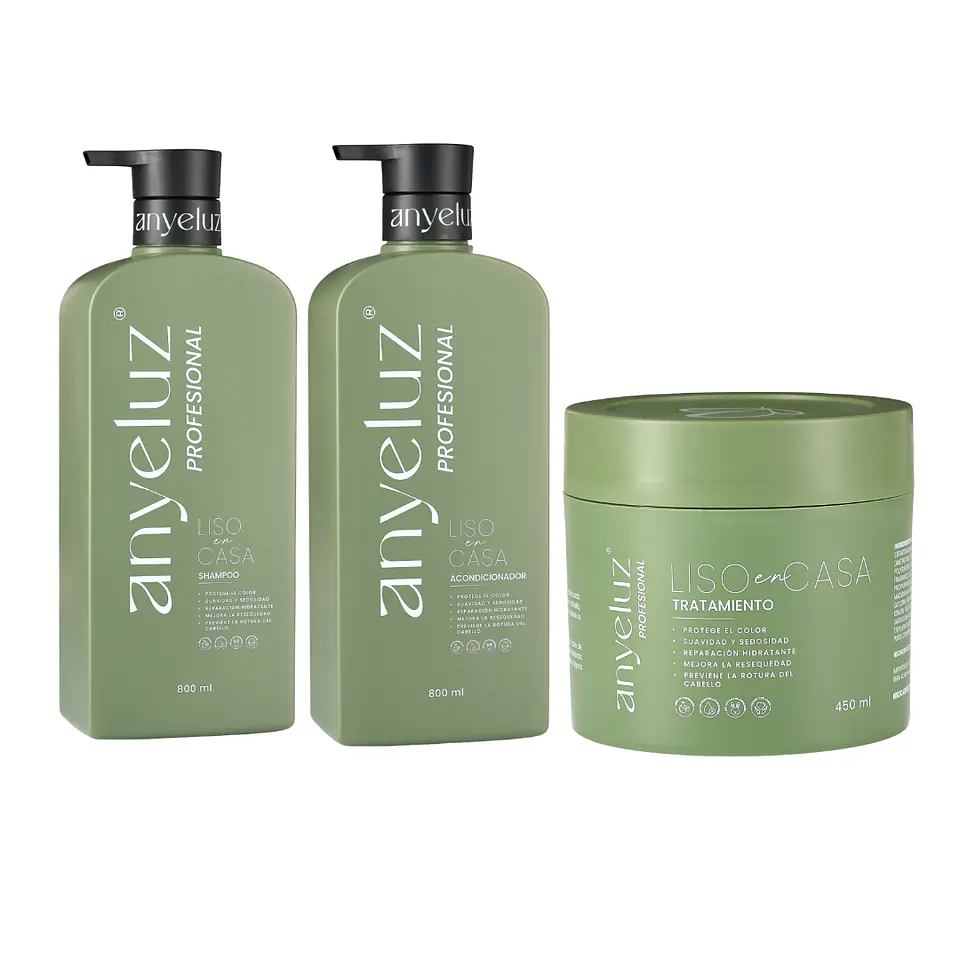 Anyeluz Kit Liso en Casa 3 productos  1