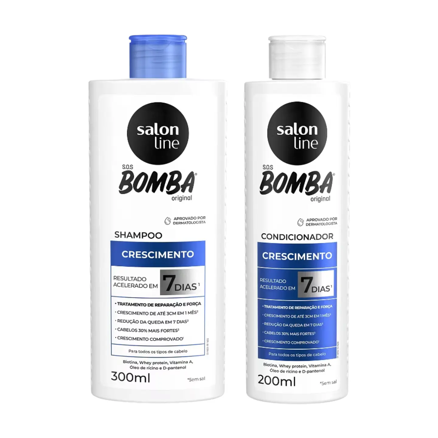 Salon Line Kit Shampoo y Acondicionador SOS BOMBA  2