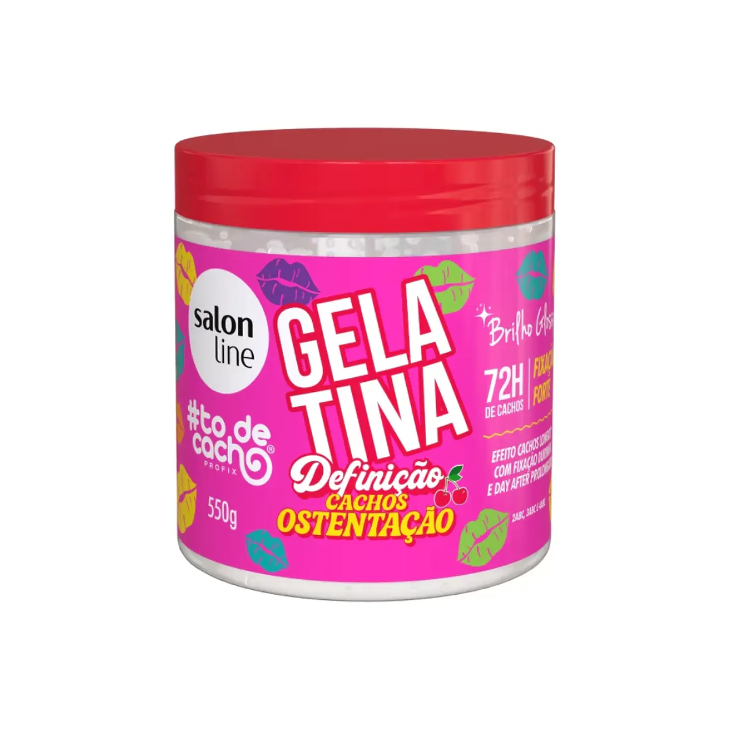 Salon Line Gelatina Cachos Ostentacao 550g 1