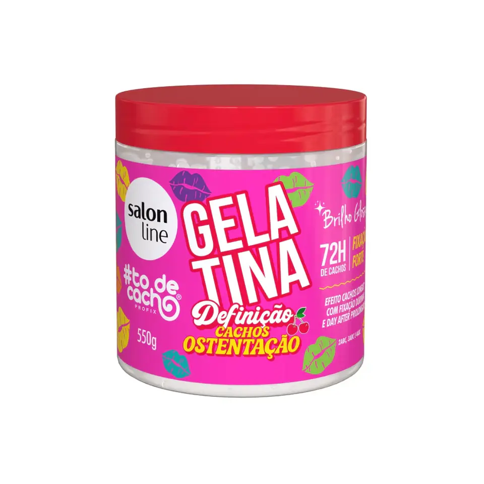 Salon Line Gelatina Cachos Ostentacao 550g 1