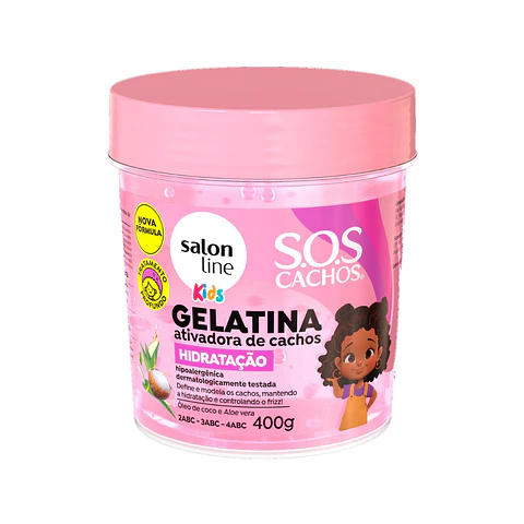 Salon Line Gelatina Activadora SOS KIDS 400g