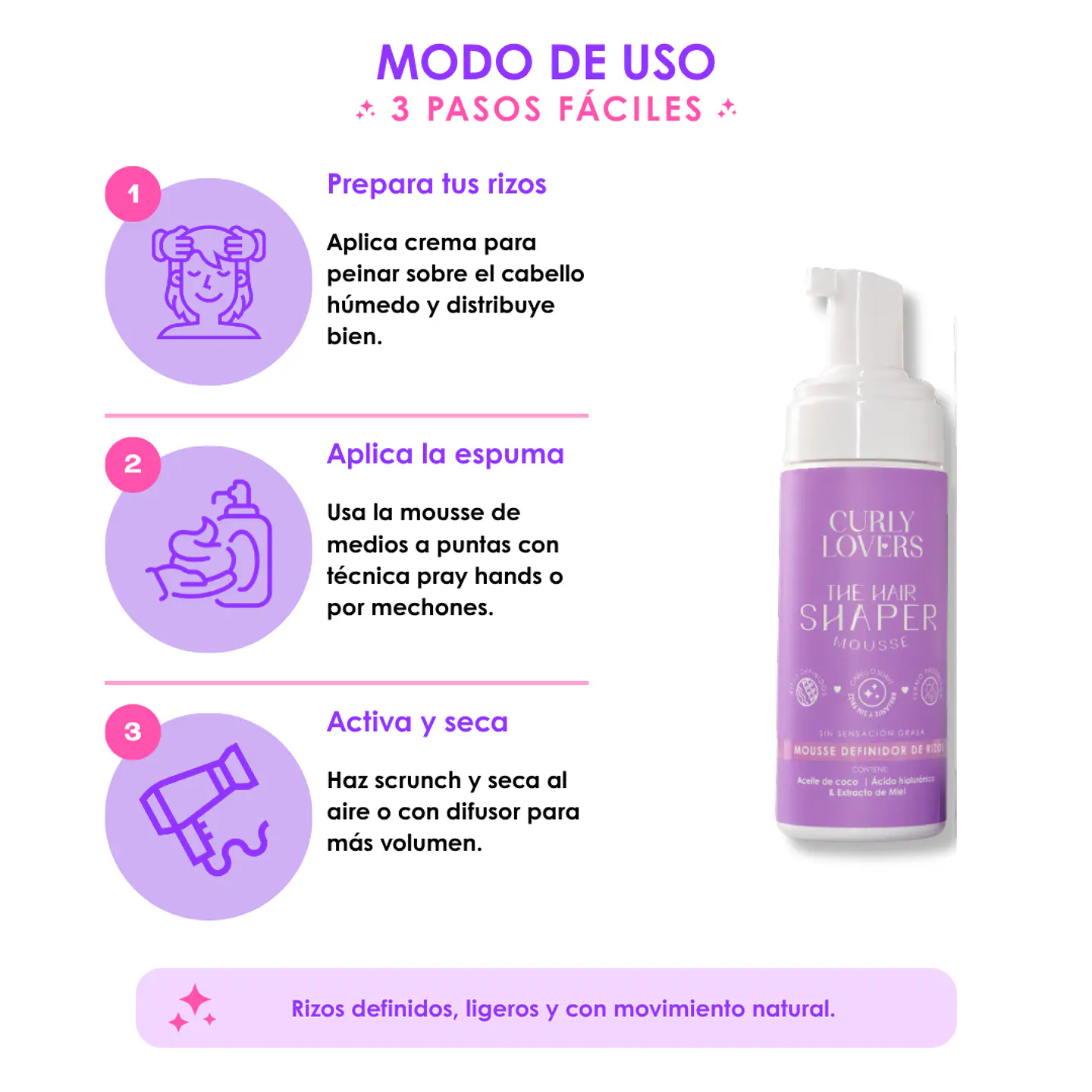 Curly Lovers Espuma 2