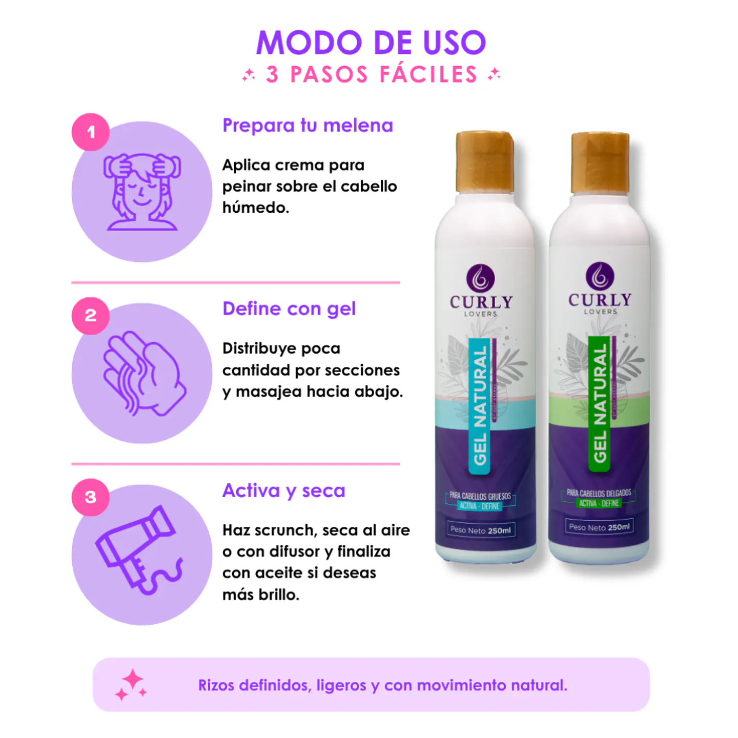 Curly Lovers Gel definidor 300ml 4