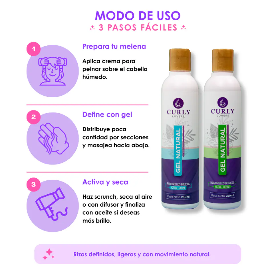 Curly Lovers Gel definidor 300ml 4