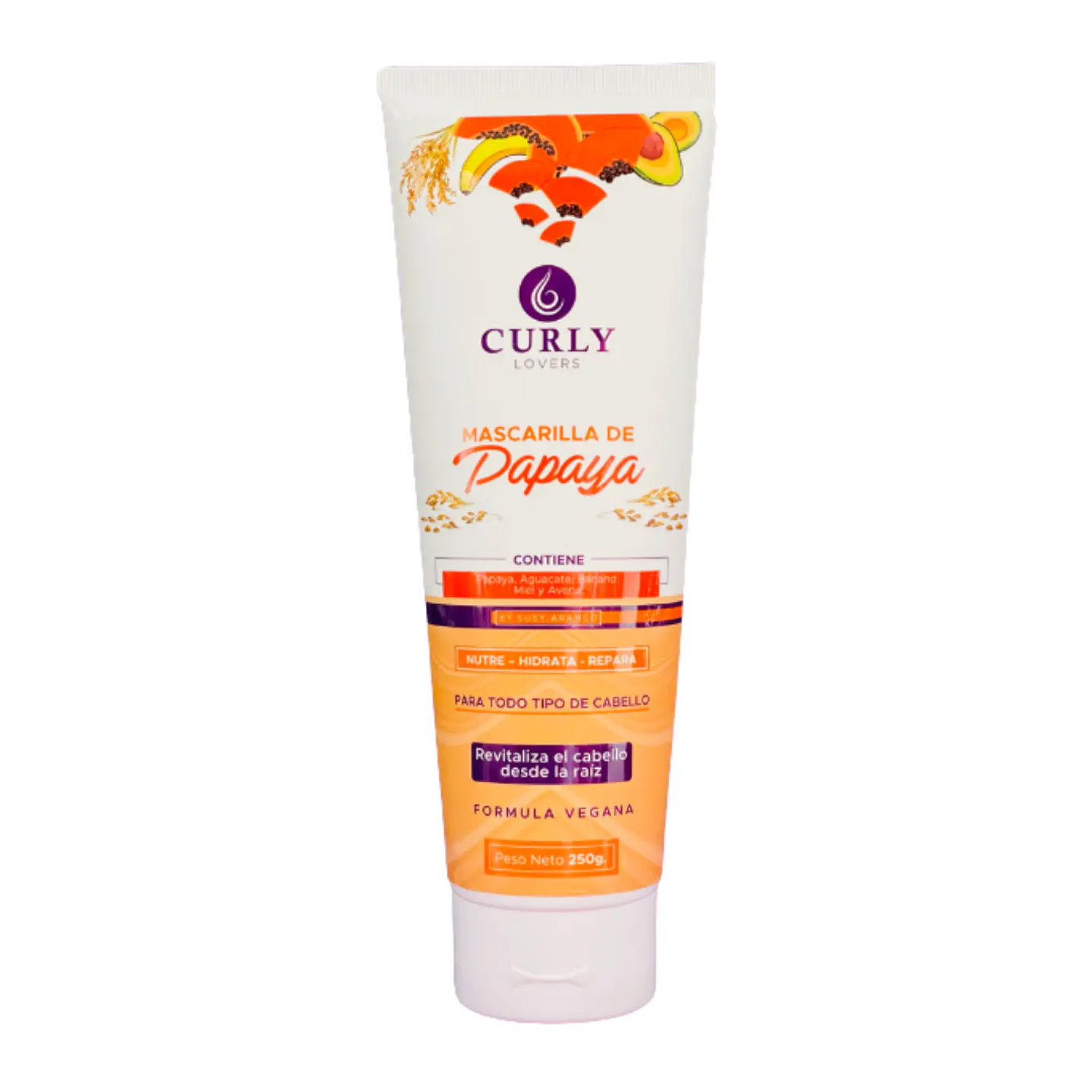 Curly Lovers Mascarilla Papaya 250g 1