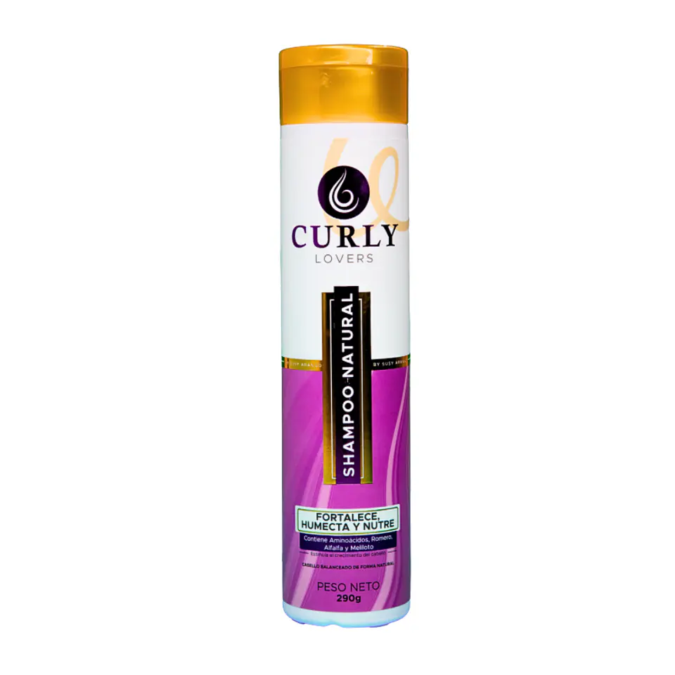 Curly Lovers Shampoo Natural 290g 1