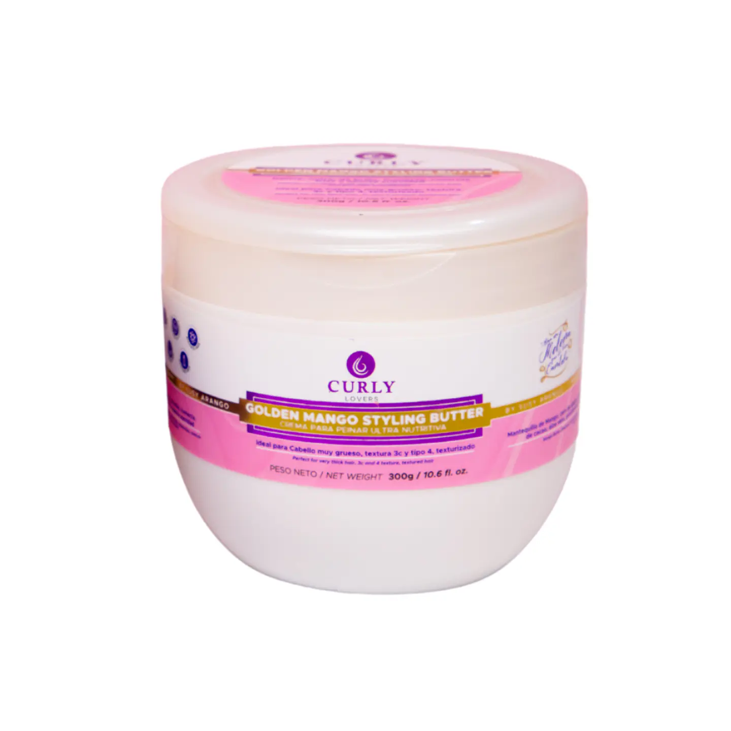 Curly Lovers Crema para peinar Mantequilla Mango 300g 1