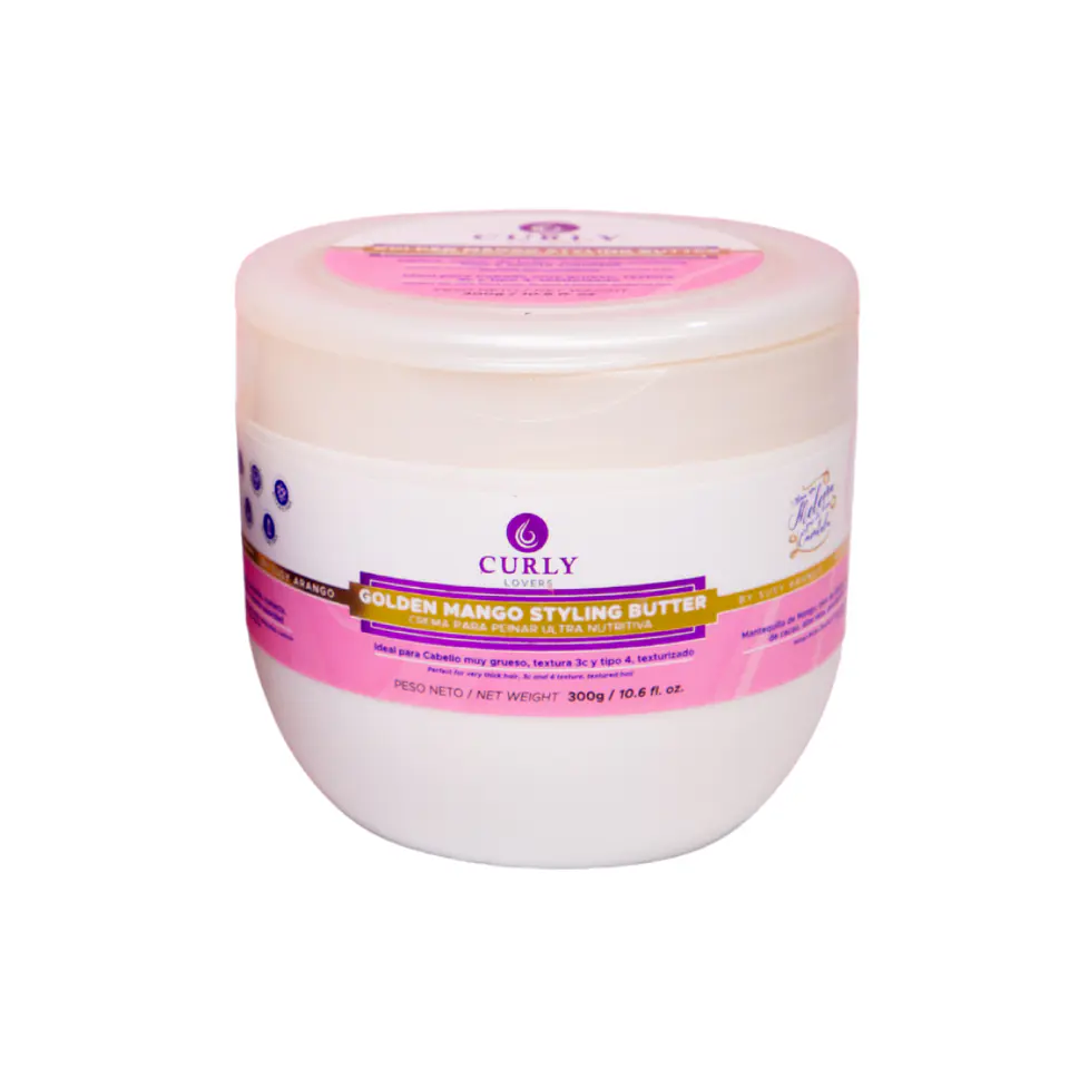 Curly Lovers Crema para peinar Mantequilla Mango 300g 1