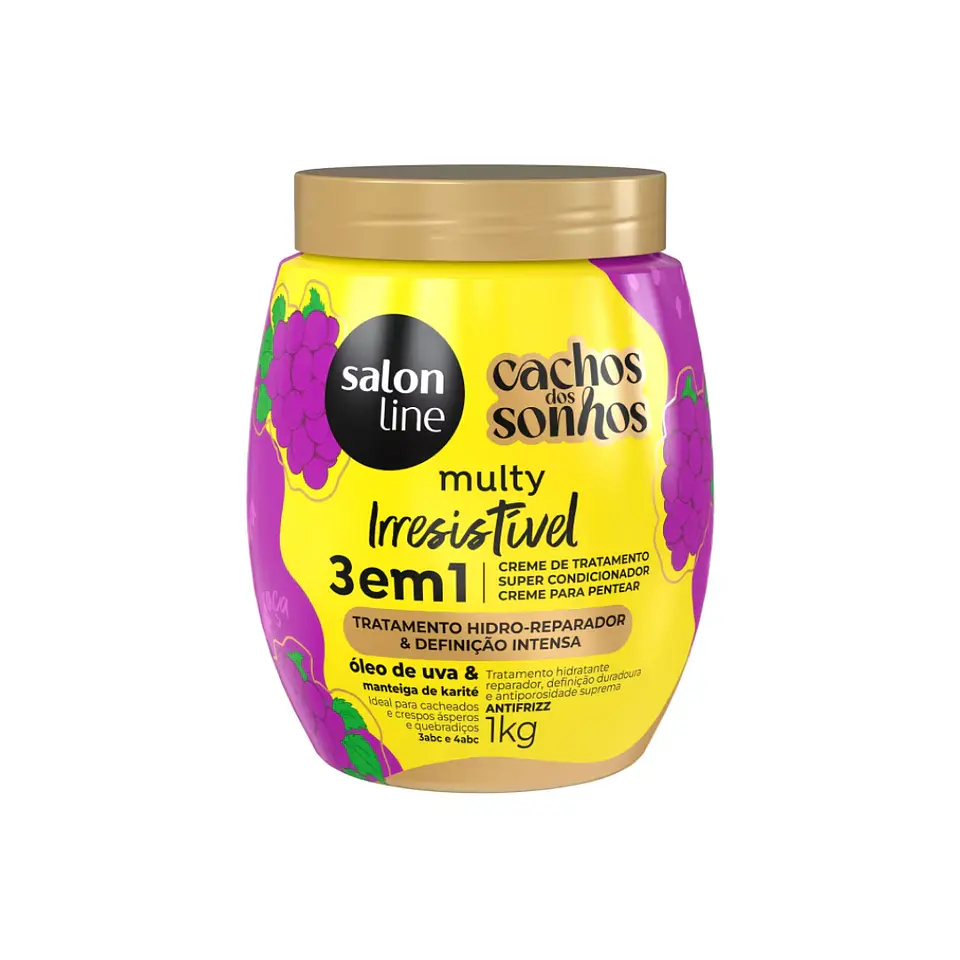 Salon Line Multy Irresistivel Uva 1kg 1