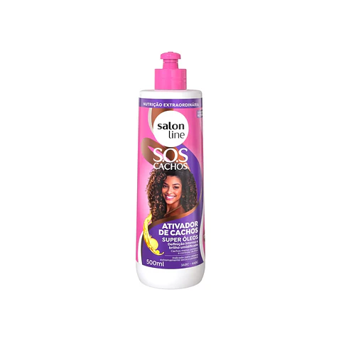 Salon Line Activador de Cachos Super Oleos 500ml