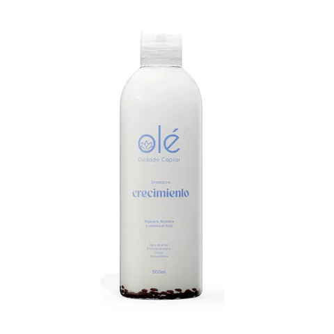 Shampoo crecimiento revitalizante de arroz Ole Capilar