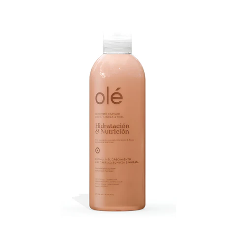 Shampoo hidratación coco, canela & miel Ole Capilar 